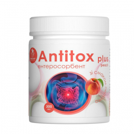Антитокс / Antitox plus peach 300 мл Зі смаком персика