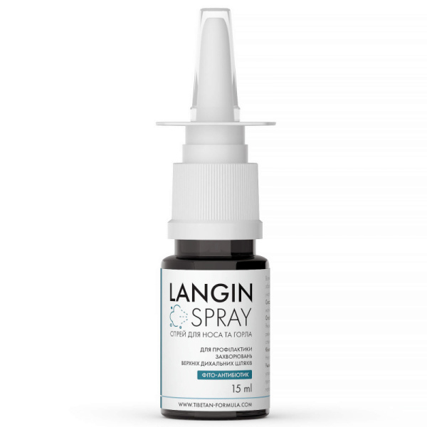 лангин спрей / langin spray 15 мл